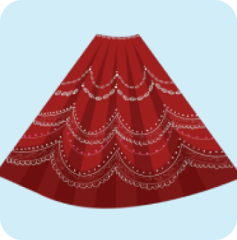 Lehnga Alteration service by Darzito
