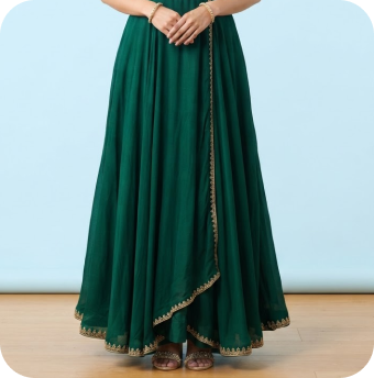 Gown Stitching service by Darzito