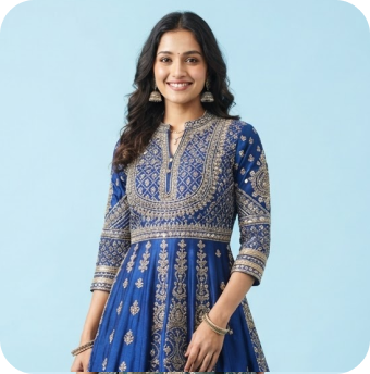 Anarkali Suit service by Darzito