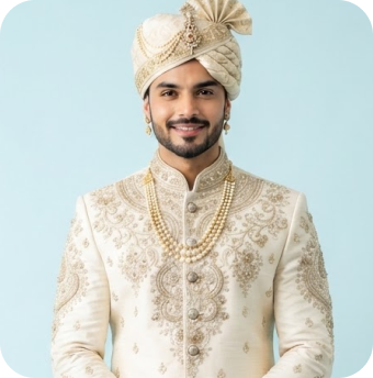 Sherwani service by Darzito